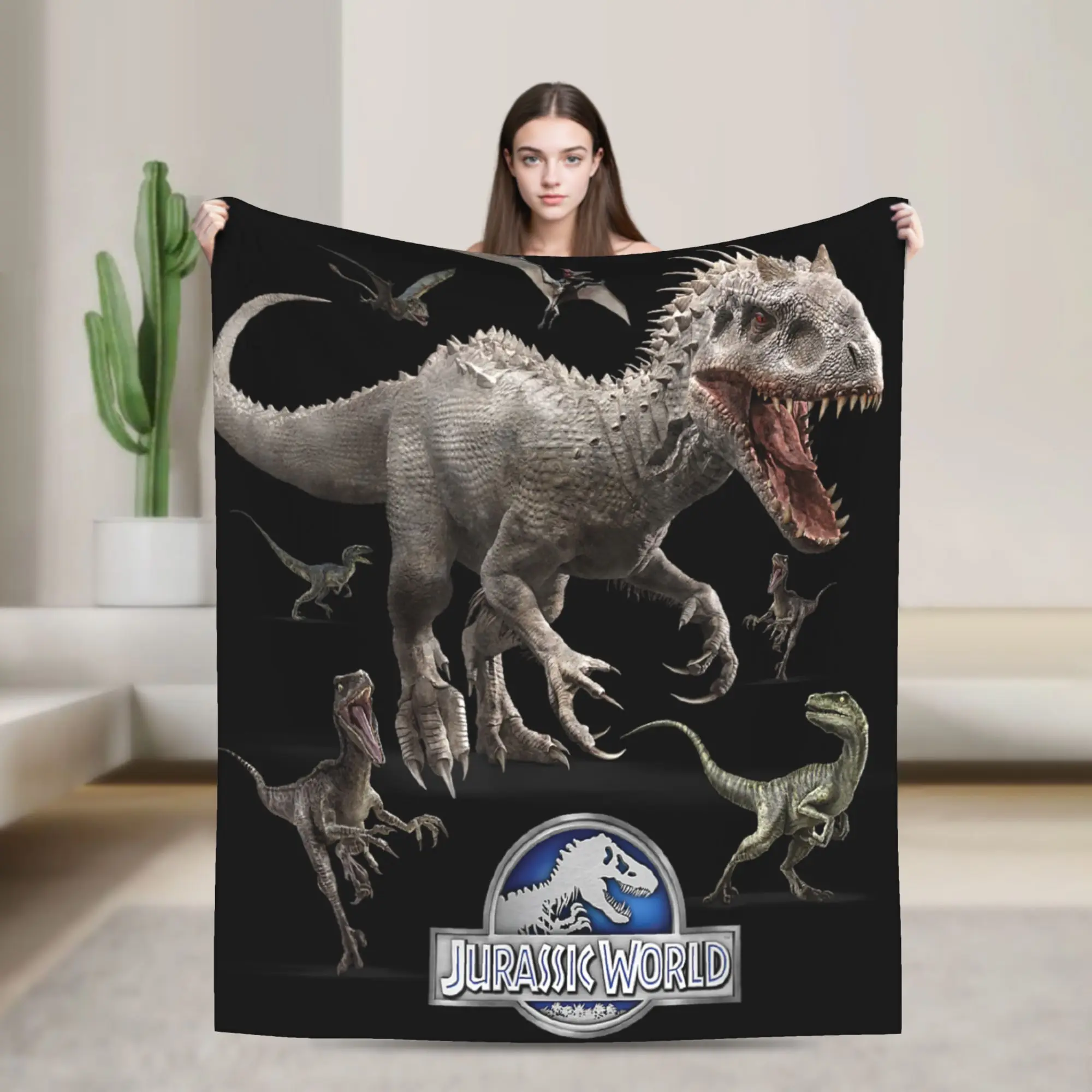 Jurassic World Indominus Rex Raptor Run Soft Blankets Decorative Plush Throw Blanket Chair Flannel Bedspread Sofa Bed Cover
Jurassic World Indominus Rex Raptor Run Soft Blankets Decorative Plush Throw Blanket Chair Flannel Bedspread Sofa Bed Cover