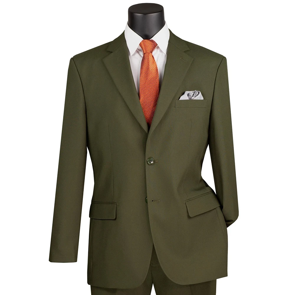 Fashion Solid Color Men's Suits Bespoke Single Breasted Notch Lapel Slim Fit Male Clothing Elegant Wedding 2 Piece Jacket Pants
Fashion Solid Color Men's Suits Bespoke Single Breasted Notch Lapel Slim Fit Male Clothing Elegant Wedding 2 Piece Jacket Pants