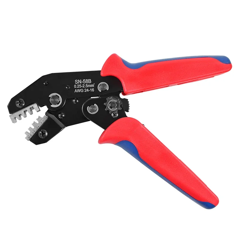 SN-58B Spring Terminal Crimping Clamp 6.3/4.8/2.8 Connector Cord End Terminal Clamp Automotive Power crimping
SN-58B Spring Terminal Crimping Clamp 6.3/4.8/2.8 Connector Cord End Terminal Clamp Automotive Power crimping