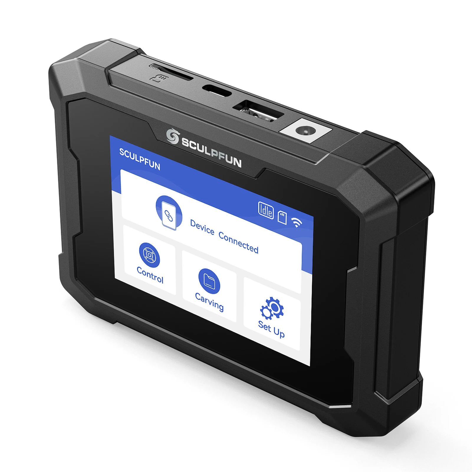 SCULPFUN TS1 Laser Engraver Touchscreen 3.5-inch Control Terminal Real-time Slicing Function Used with SCULPFUN APP
SCULPFUN TS1 Laser Engraver Touchscreen 3.5-inch Control Terminal Real-time Slicing Function Used with SCULPFUN APP