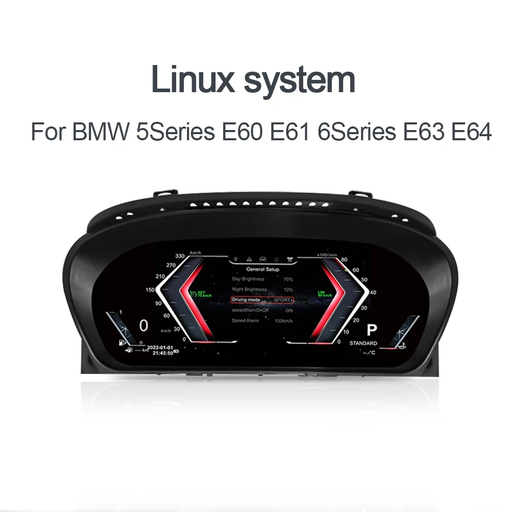 Digital Cluster Digital For BMW 5Series E60 E61 6Series E63 E64 2004-2009 Instrument Cluster Panel Virtual Cockpit
Digital Cluster Digital For BMW 5Series E60 E61 6Series E63 E64 2004-2009 Instrument Cluster Panel Virtual Cockpit