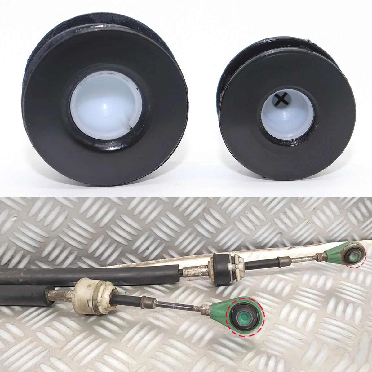 Manual Gearbox Shift Cable Linkage Control Bushing Gear Shifter Lever Selector End Rod Repair Kit For Fiat Punto 500X Qubo Doblo
Manual Gearbox Shift Cable Linkage Control Bushing Gear Shifter Lever Selector End Rod Repair Kit For Fiat Punto 500X Qubo Doblo