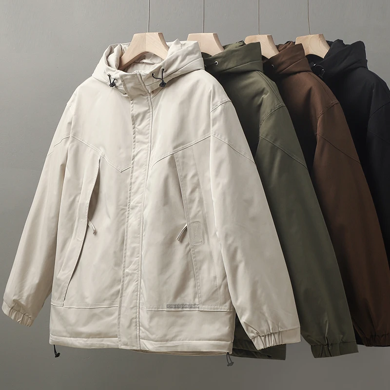 Outdoor Hiking Hooded Windbreaker For Men's Spring Fall Fashion High Quality Zip Secured Pocket Exploring Jacket Youth Cozy Coat
Outdoor Hiking Hooded Windbreaker For Men's Spring Fall Fashion High Quality Zip Secured Pocket Exploring Jacket Youth Cozy Coat