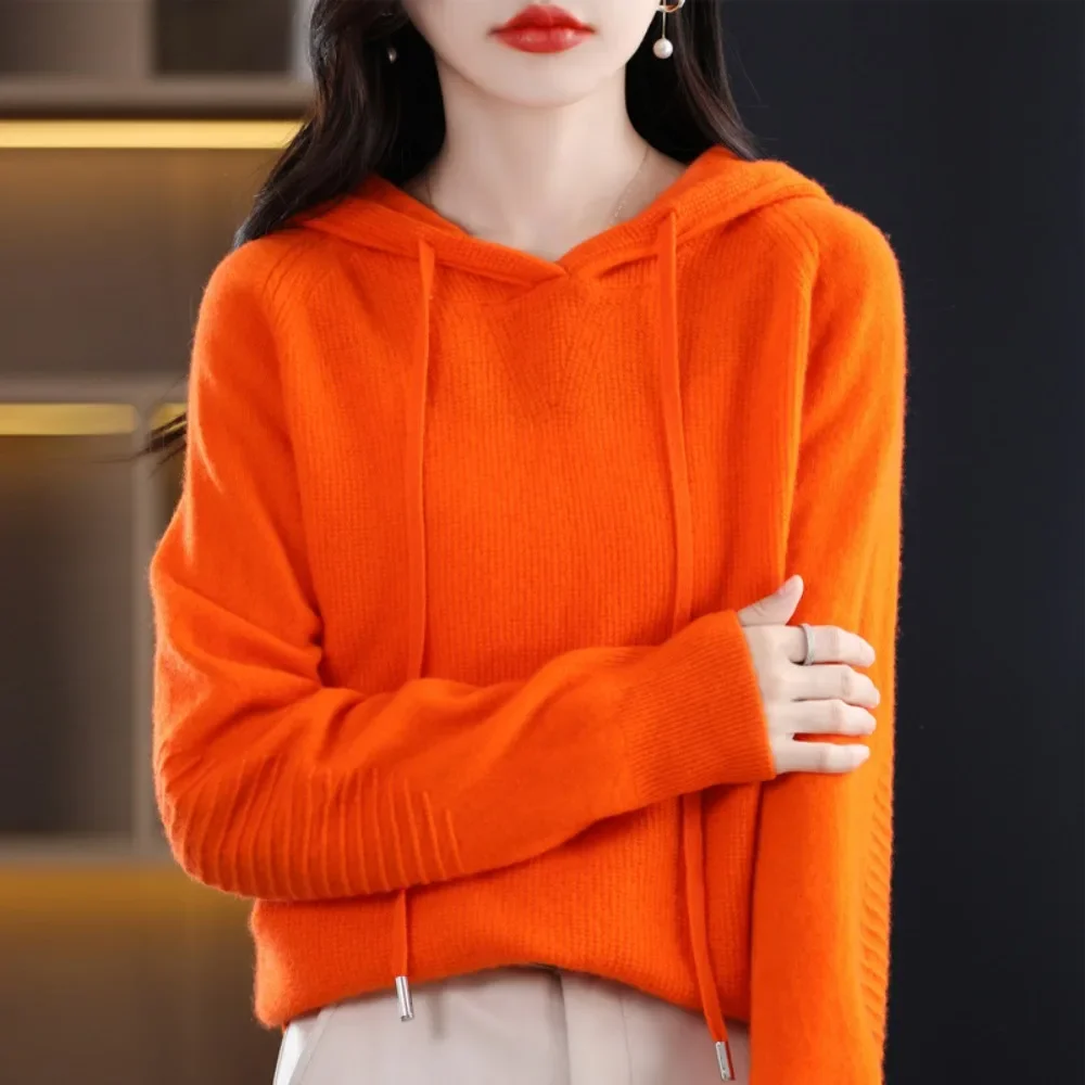Hoodies Pullovers Casual Sweaters Knitwear Streetwear Fashion Women Clothes Clothing Autumn Elegant Spring Tops Basic Coat
Hoodies Pullovers Casual Sweaters Knitwear Streetwear Fashion Women Clothes Clothing Autumn Elegant Spring Tops Basic Coat