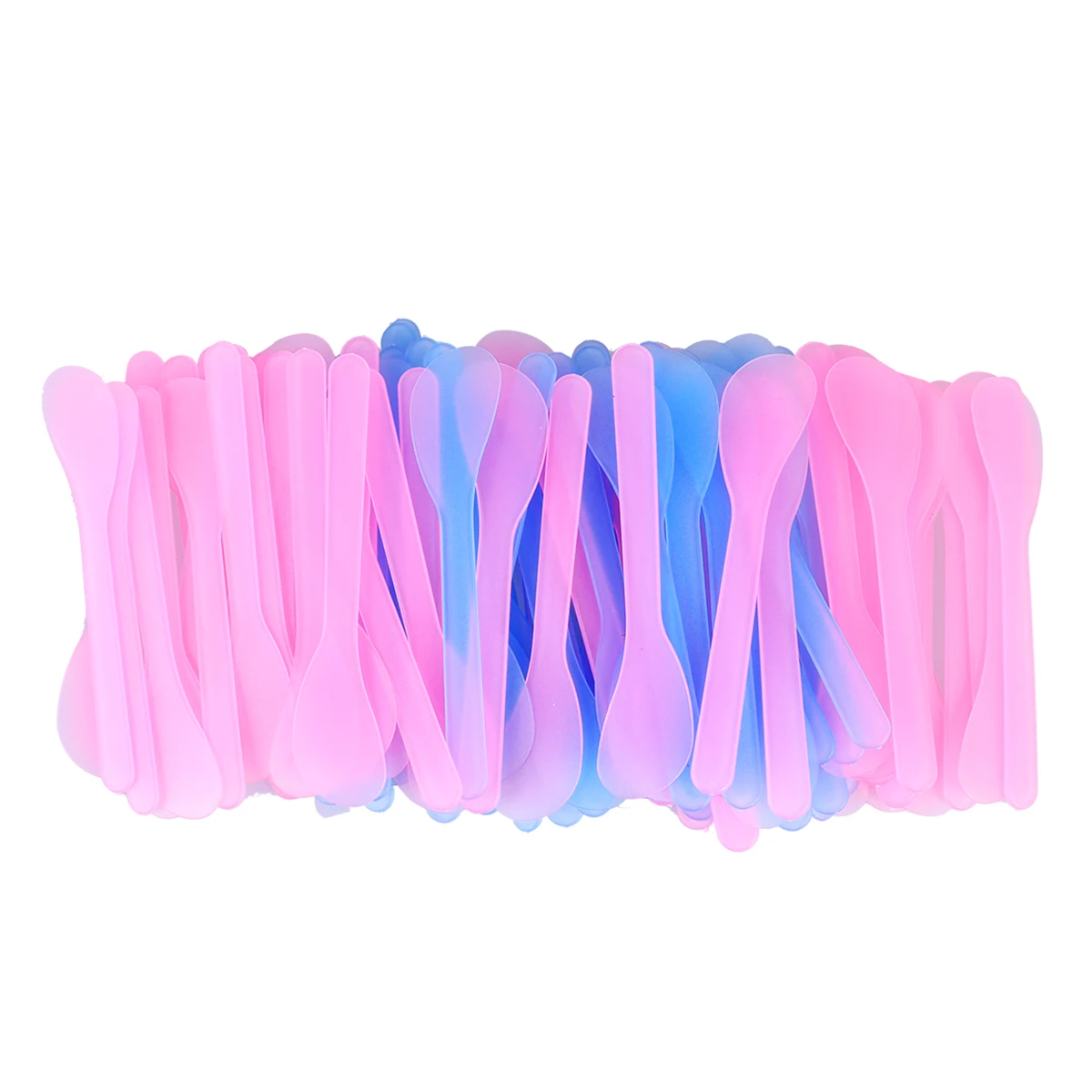 100Pcs Facial Plastic Spatulas Mask Spoons for Cream Application Sampling Mixing Comfortable Handle Beauty
100Pcs Facial Plastic Spatulas Mask Spoons for Cream Application Sampling Mixing Comfortable Handle Beauty