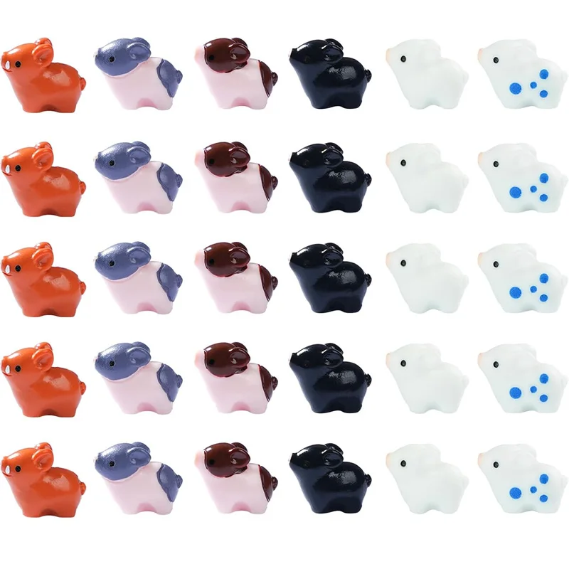 5/10PCS Mini Resin Pigs Figures, Tiny Animals Miniatures for Fairy Garden Micro Landscape Home Plant Pots DIY Decorations
5/10PCS Mini Resin Pigs Figures, Tiny Animals Miniatures for Fairy Garden Micro Landscape Home Plant Pots DIY Decorations