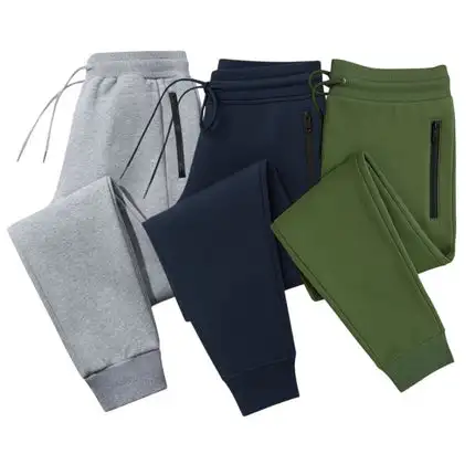 Mens 3 Pack Ultra Soft Fleece Zipper Pocket Jogger
Mens 3 Pack Ultra Soft Fleece Zipper Pocket Jogger