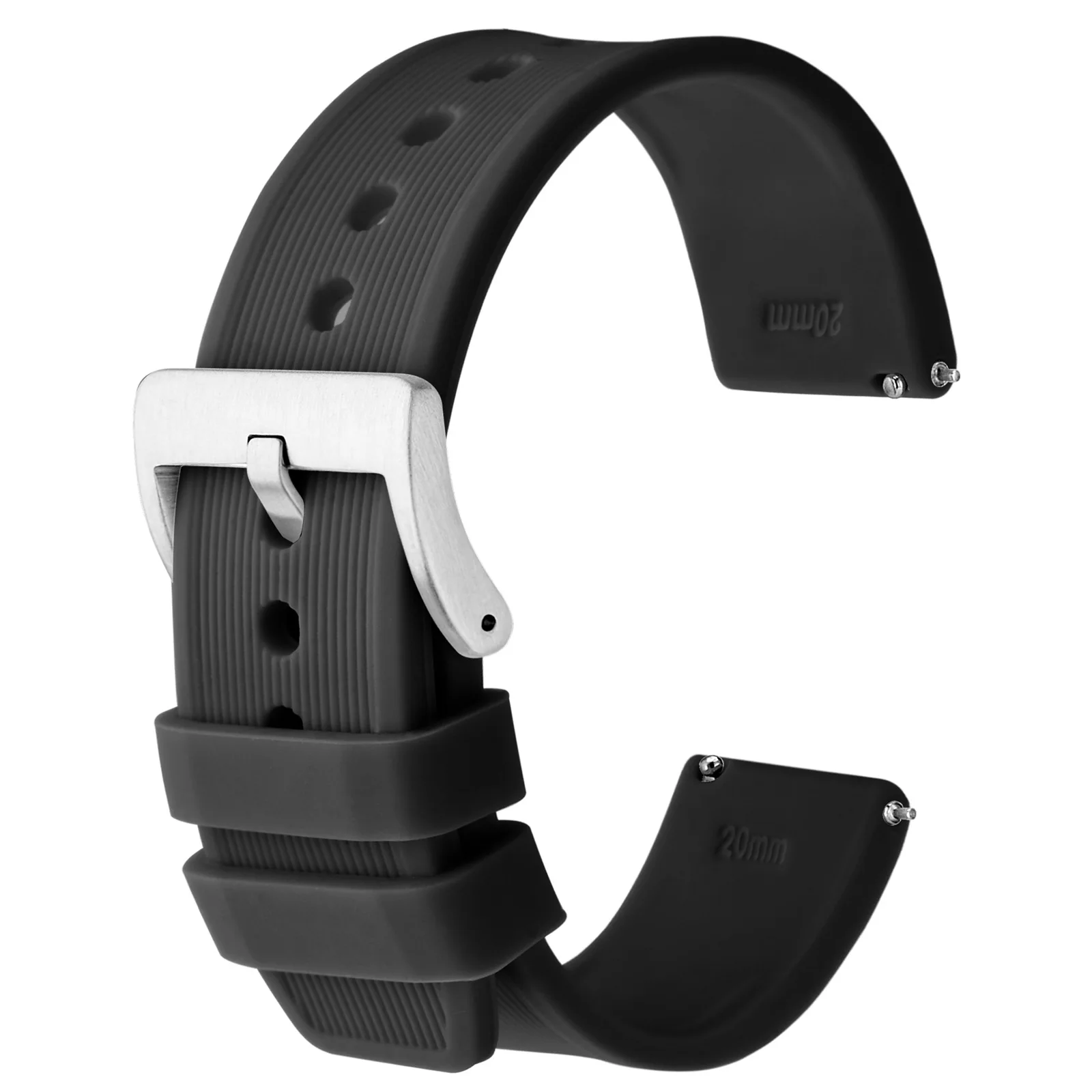 ANBEER Silicone Watch Strap,18mm 20mm 22mm Quick Release and Replaceable Watch Strap,Wristband for Men,Suitable for smartwatch
ANBEER Silicone Watch Strap,18mm 20mm 22mm Quick Release and Replaceable Watch Strap,Wristband for Men,Suitable for smartwatch