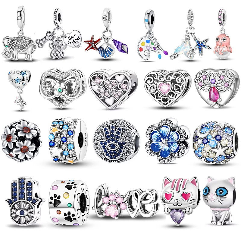 925 Sterling Silver Heart Shaped Charm Bead Fits Original Bracelet Necklace Women Chameleon Pendant DIY Fine Jewelry Hot
925 Sterling Silver Heart Shaped Charm Bead Fits Original Bracelet Necklace Women Chameleon Pendant DIY Fine Jewelry Hot