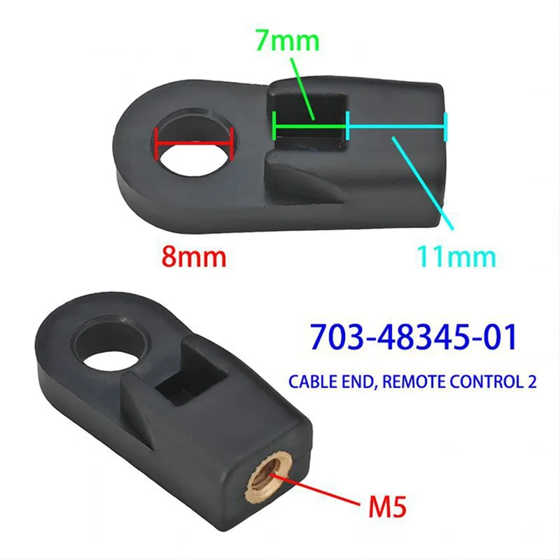Outboard Motor Remote Control Box Accessories 703-48345-01 For Yamaha Remote Control Cable End
Outboard Motor Remote Control Box Accessories 703-48345-01 For Yamaha Remote Control Cable End