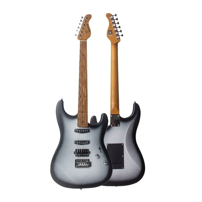 New Arrival Single Double ST 39 Inch Electric Guitar High Quality OEM Boxwood Entry-level Solid Wood Rock Electric Guitar
New Arrival Single Double ST 39 Inch Electric Guitar High Quality OEM Boxwood Entry-level Solid Wood Rock Electric Guitar