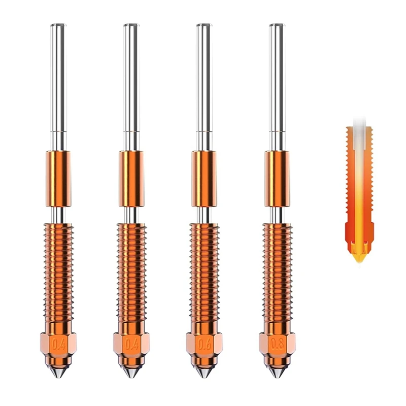 Quick Swap Nozzle Kit For K1C, Ender3 V3 / Plus 3D Printer,High Flow All-Metal Integrated Tri-Metal Nozzle&Heat Break-AC47
Quick Swap Nozzle Kit For K1C, Ender3 V3 / Plus 3D Printer,High Flow All-Metal Integrated Tri-Metal Nozzle&Heat Break-AC47