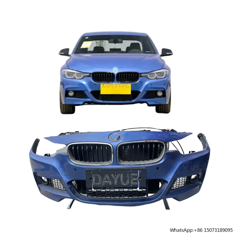 Original Plastic Grille and Second-Hand Bumper for 3 Series F30 F35 for Body Kit on 2016-2019 Cars
Original Plastic Grille and Second-Hand Bumper for 3 Series F30 F35 for Body Kit on 2016-2019 Cars