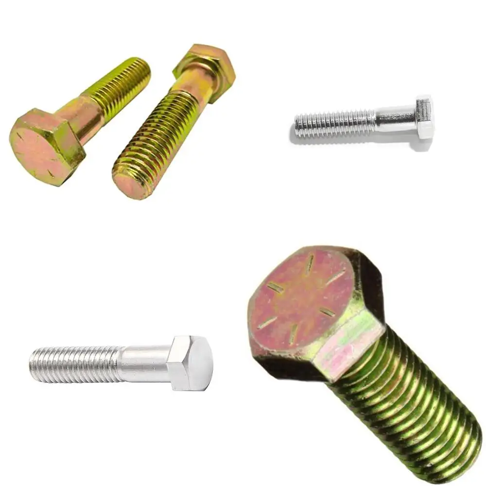 Grade 8 Zinc Yellow Plated Hex Cap Screws, Coarse Thread, 5/8-11 x 7, 10-Pieces, Partially Threaded, 1.75 Thread Length
Grade 8 Zinc Yellow Plated Hex Cap Screws, Coarse Thread, 5/8-11 x 7, 10-Pieces, Partially Threaded, 1.75 Thread Length
