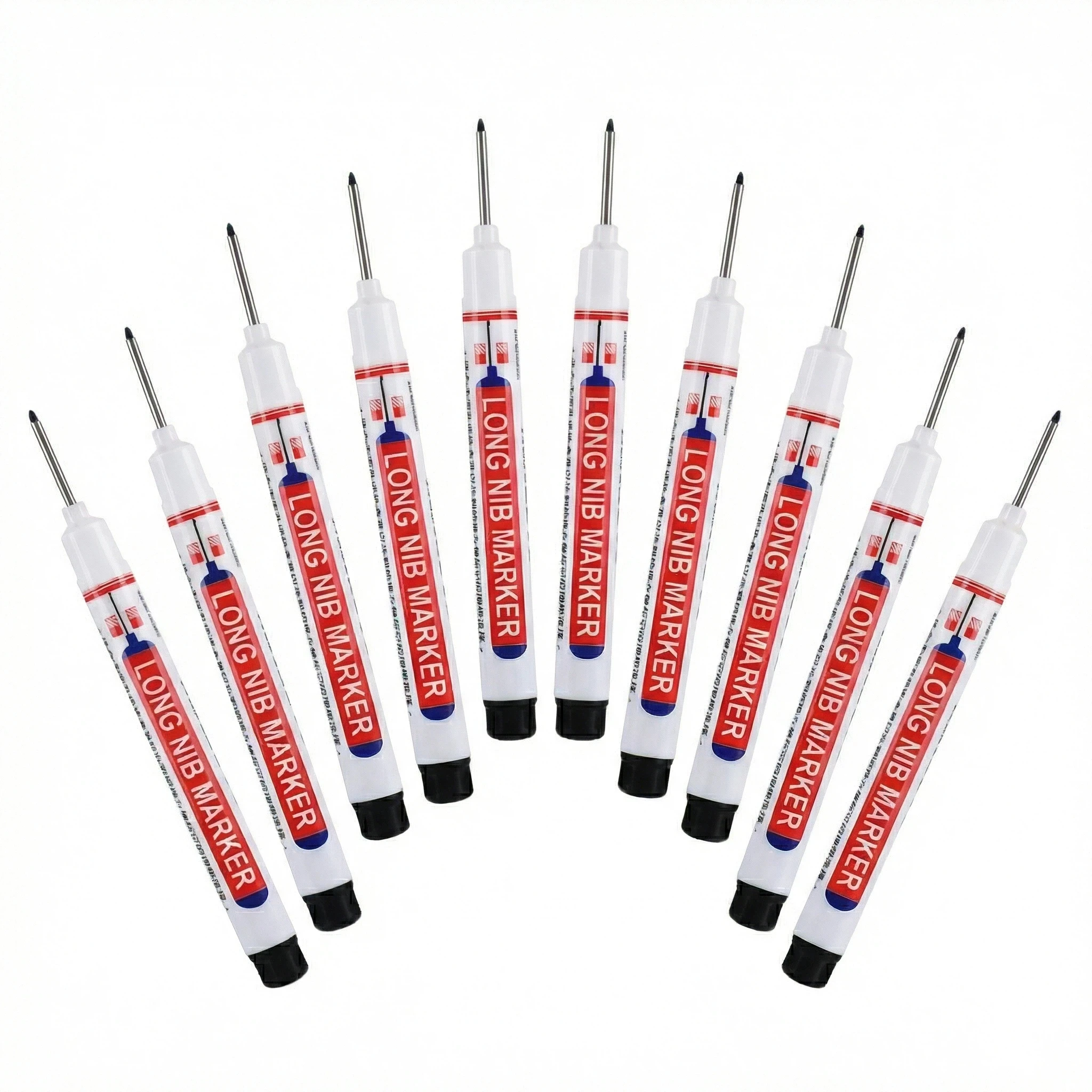 20mm Deep Hole Long Nib Head Markers For Metal Perforating Pen Waterproof Bathroom Woodworking Decoration Multi-Purpose
20mm Deep Hole Long Nib Head Markers For Metal Perforating Pen Waterproof Bathroom Woodworking Decoration Multi-Purpose