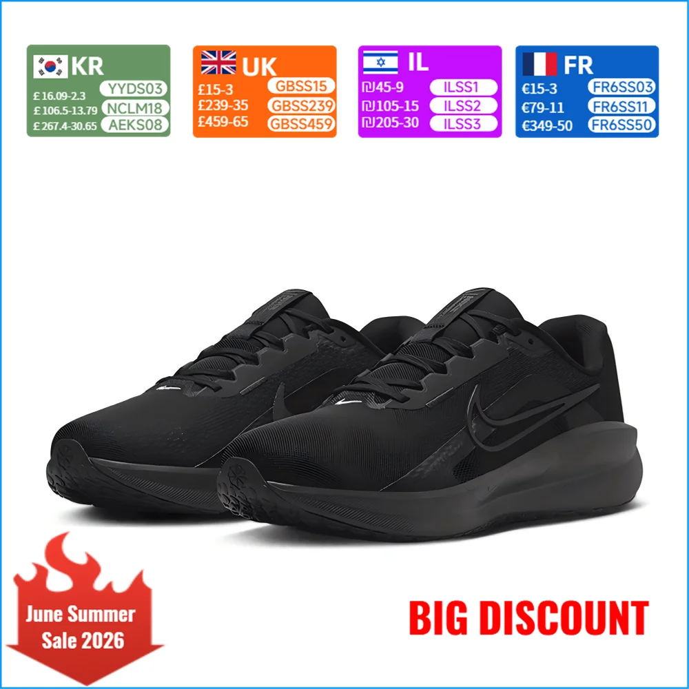 Nike Downshifter 13 Men's Shoes Slip-Resistant, Durable, Comfortable Cushioning Casual Running Shoes FJ1284-002
Nike Downshifter 13 Men's Shoes Slip-Resistant, Durable, Comfortable Cushioning Casual Running Shoes FJ1284-002