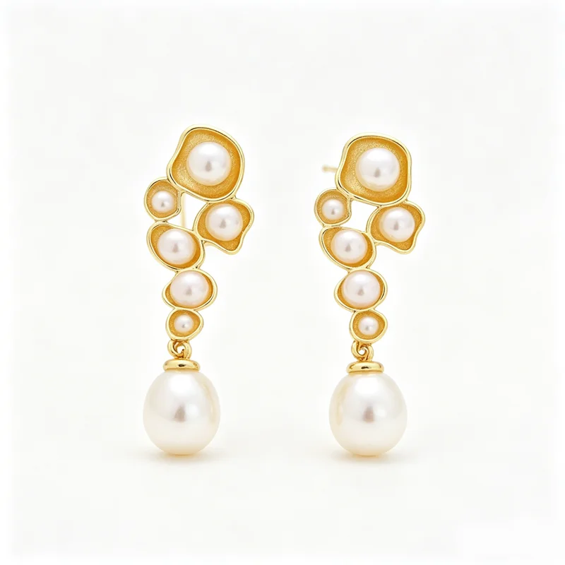 Handmade Creative 18K Gold Plated Trendy Earring Inlaid Natural Baroque Pearl Women 925 Sterling Silver Earrings Jewelry Gift
Handmade Creative 18K Gold Plated Trendy Earring Inlaid Natural Baroque Pearl Women 925 Sterling Silver Earrings Jewelry Gift