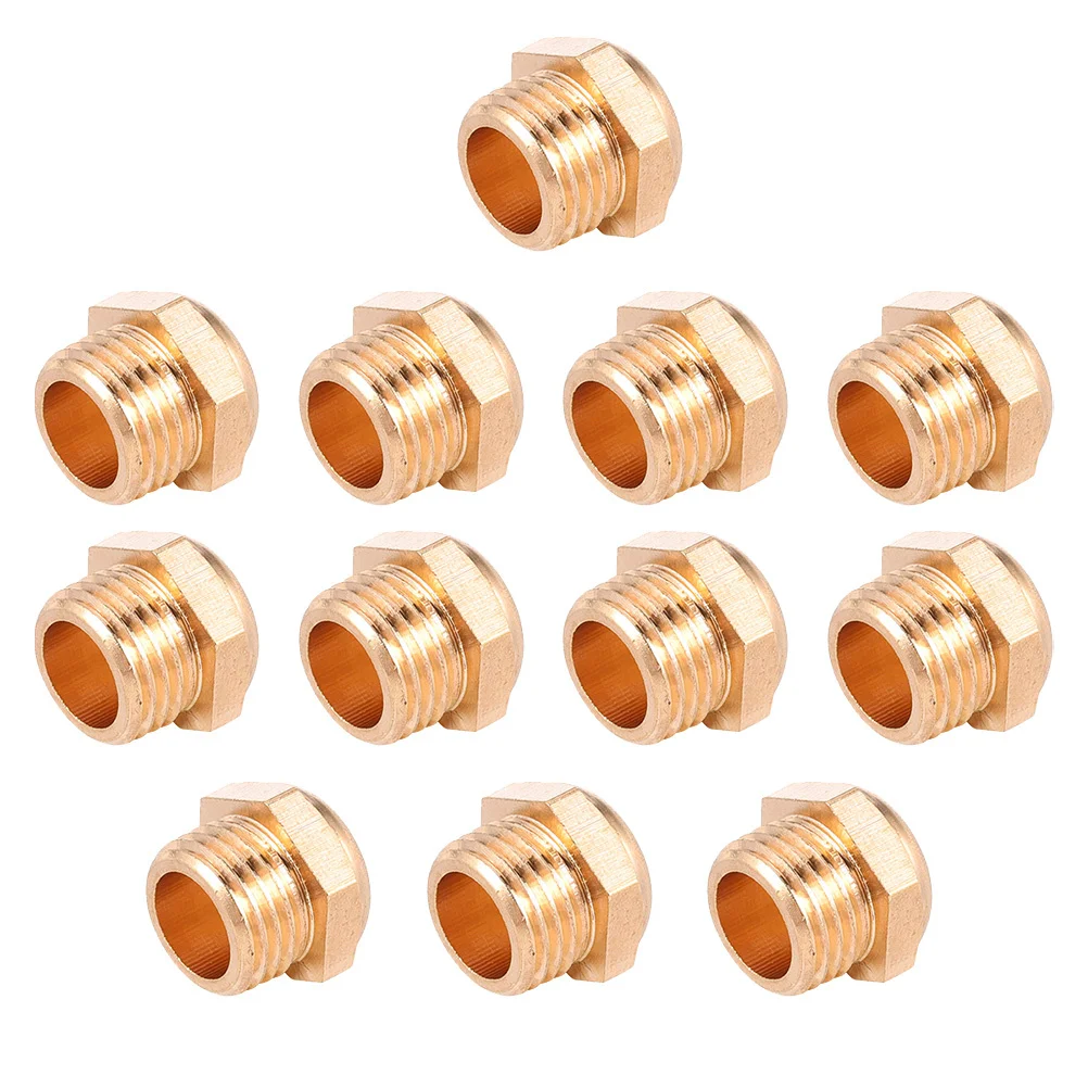 12Pcs Pneumatic Muffler Metal Male Thread Copper Noise Reduction Filter for Valved Cylinders Pneumatic Tools
12Pcs Pneumatic Muffler Metal Male Thread Copper Noise Reduction Filter for Valved Cylinders Pneumatic Tools