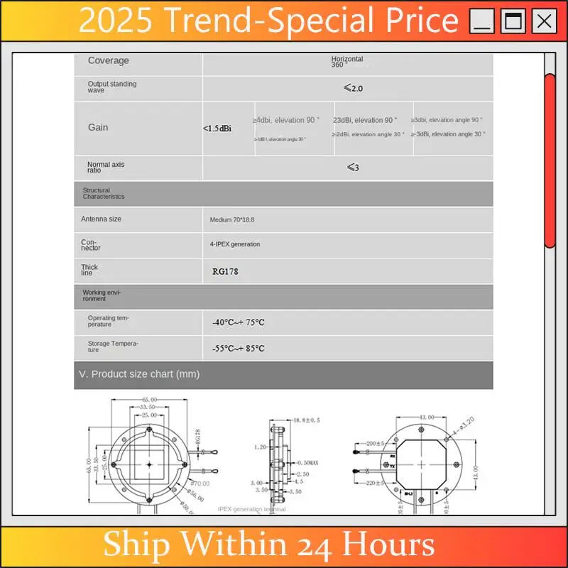 CHYY Топ для Beitian BT-T319B GNSS Антенна RDSS Короткая антенна сообщений Beidou GPS для корабля Автомобильные портативные устройства
CHYY Топ для Beitian BT-T319B GNSS Антенна RDSS Короткая антенна сообщений Beidou GPS для корабля Автомобильные портативные устройства