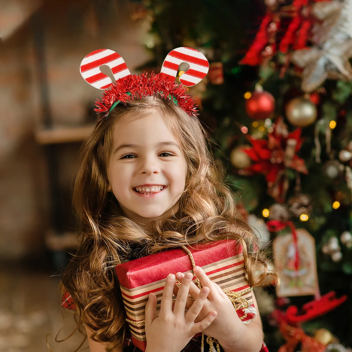 2Pcs Christmas Headband Holiday Decor Lightweight Safe Cosplay Prop Party Headwear Performance Headdress Santa Cane Design Hair 
2Pcs Christmas Headband Holiday Decor Lightweight Safe Cosplay Prop Party Headwear Performance Headdress Santa Cane Design Hair