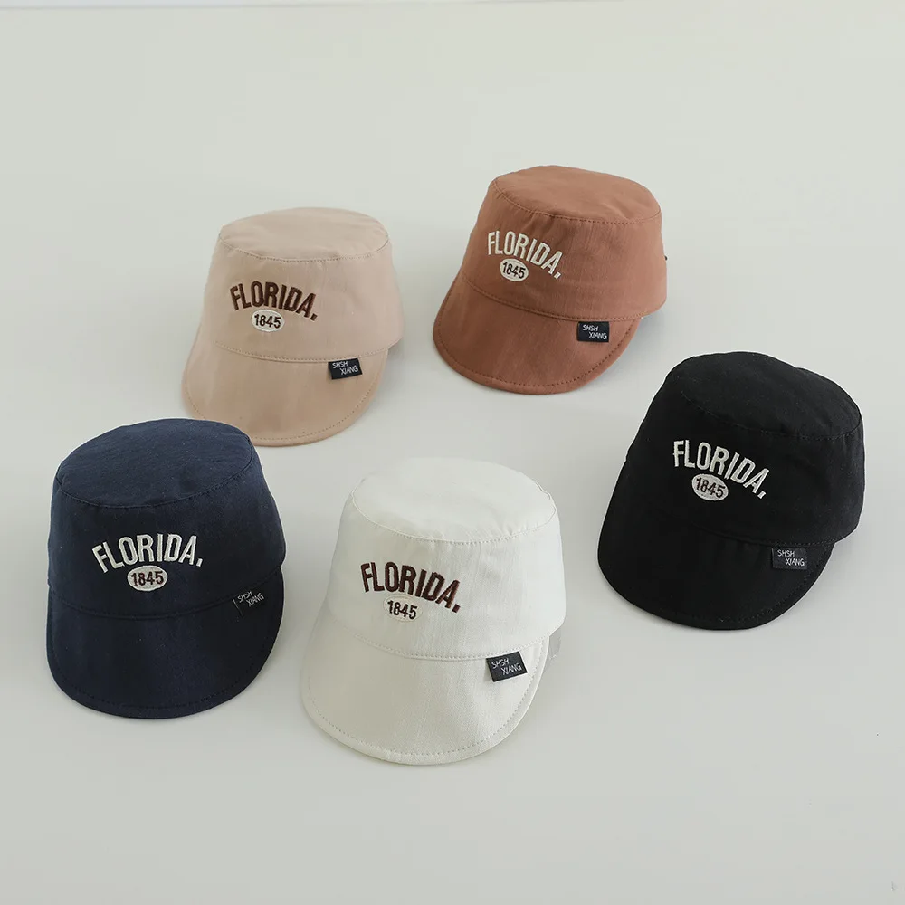 Baby Sun Hats Letter Embroidery Spring Summer Bucket Caps For Kids Boys Girls Letter Pattern Cotton Autumn Children Peaked Cap
Baby Sun Hats Letter Embroidery Spring Summer Bucket Caps For Kids Boys Girls Letter Pattern Cotton Autumn Children Peaked Cap