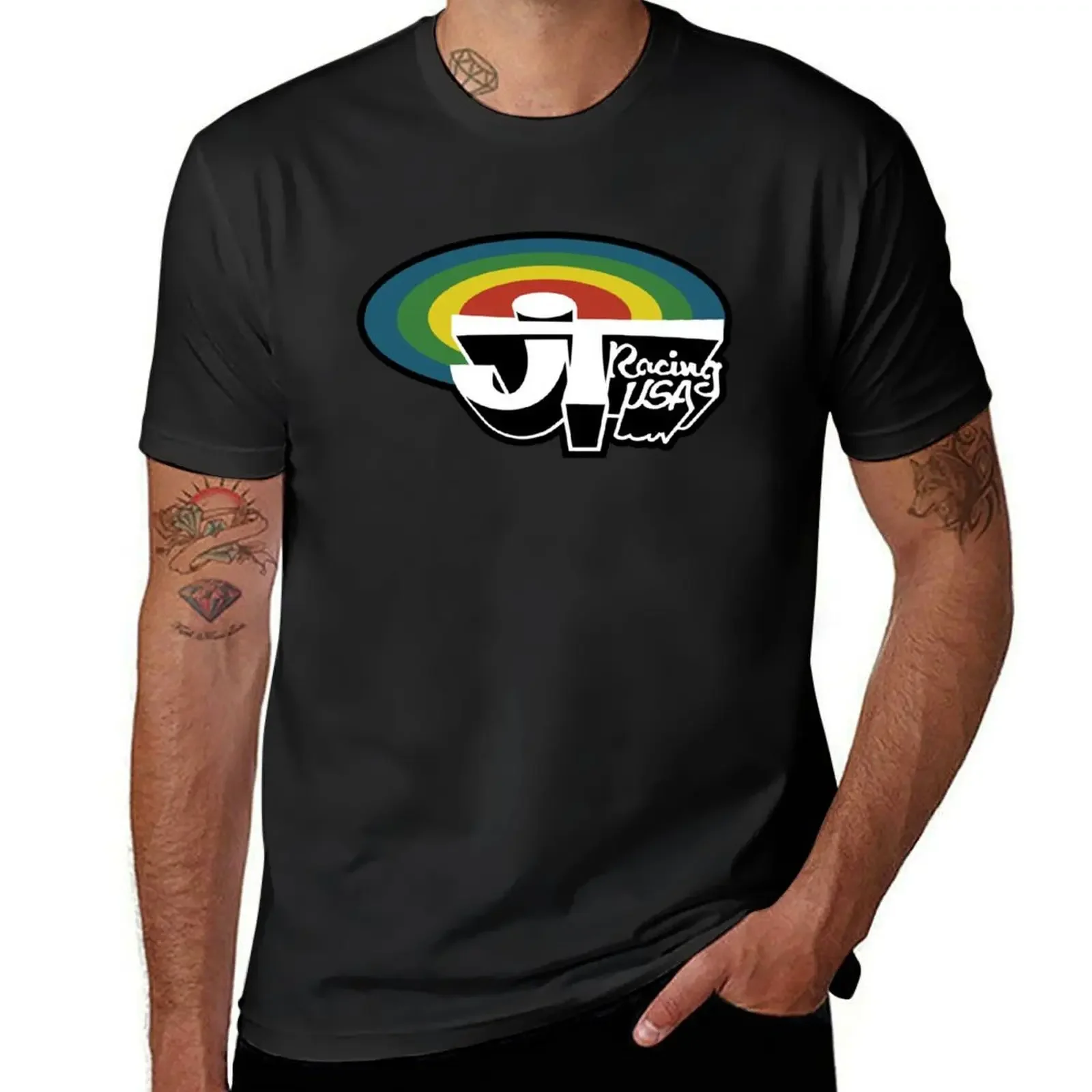 JT Racing USA Rainbow - Old school BMX T-Shirt vintage t shirts heavyweights blanks mens champion t shirts
JT Racing USA Rainbow - Old school BMX T-Shirt vintage t shirts heavyweights blanks mens champion t shirts