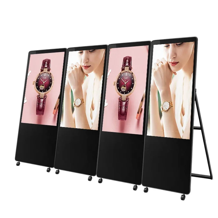 LCD screen Android touchless floor-to-ceiling advertising kiosk digital signage kiosk 43-inch portable digital signage
LCD screen Android touchless floor-to-ceiling advertising kiosk digital signage kiosk 43-inch portable digital signage