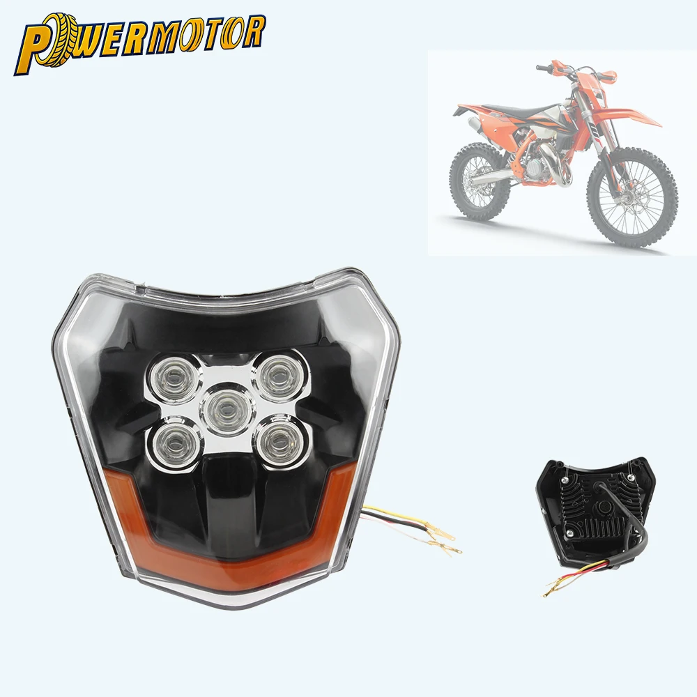 For KTM EXC Motorcycle LED Headlight Lamp Wick Enduro XC SX SXF XCW EXCF 125-500 2016-2023 Dirt Bike Accessories Supermoto
For KTM EXC Motorcycle LED Headlight Lamp Wick Enduro XC SX SXF XCW EXCF 125-500 2016-2023 Dirt Bike Accessories Supermoto