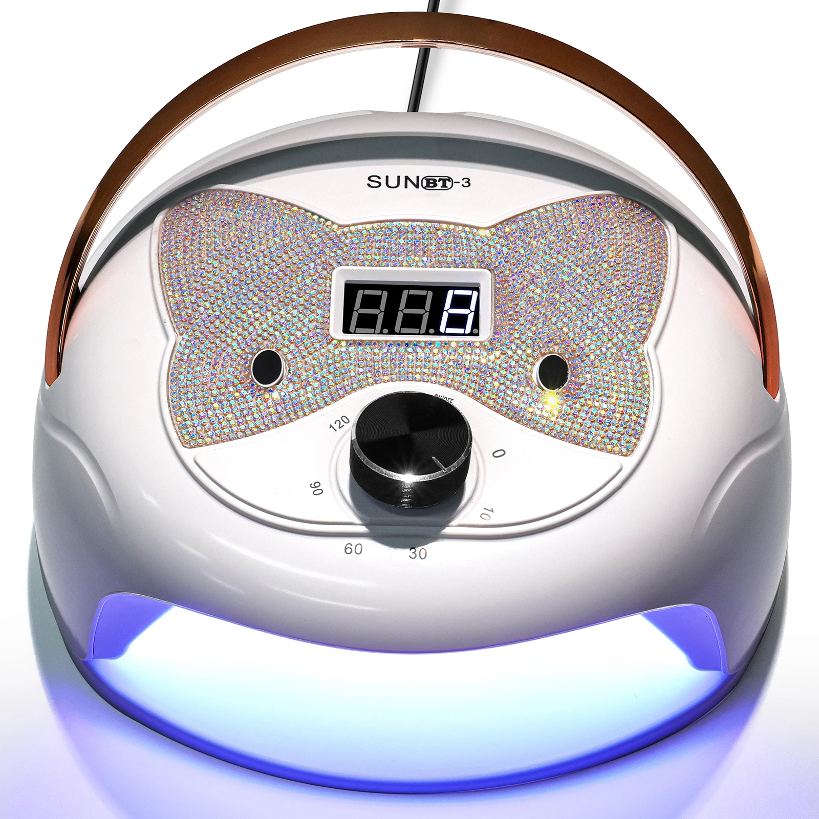 New 45 LED Nail Lamp Professional Gel Nail UV Light Dryer with knob 4 timer LCD display Quick Curing Gel Nail Lamp Salon Tool
New 45 LED Nail Lamp Professional Gel Nail UV Light Dryer with knob 4 timer LCD display Quick Curing Gel Nail Lamp Salon Tool