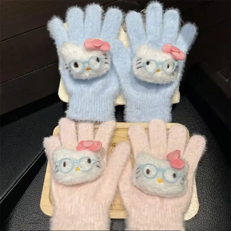 Новые плюшевые перчатки Sanrio Ins HelloKitty, женские зимние бархатные теплые велосипедные перчатки с милыми пальцами, антихолодные вязаные перчатки
Новые плюшевые перчатки Sanrio Ins HelloKitty, женские зимние бархатные теплые велосипедные перчатки с милыми пальцами, антихолодные вязаные перчатки