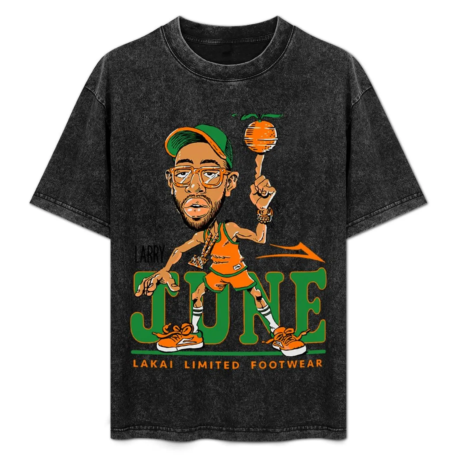 Larry June Lakai Limited Foo T-Shirt Graphic Print Short Sleeve T-Shirt
Larry June Lakai Limited Foo T-Shirt Graphic Print Short Sleeve T-Shirt