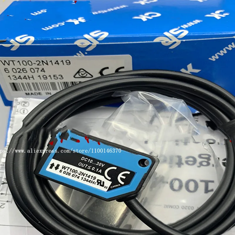 Новый высококачественный фотоэлектрический датчик Sick WT100-2N4419 WT100-N4439 WT100-2P4439 WT100-2N1419 WT100-2P4419
Новый высококачественный фотоэлектрический датчик Sick WT100-2N4419 WT100-N4439 WT100-2P4439 WT100-2N1419 WT100-2P4419