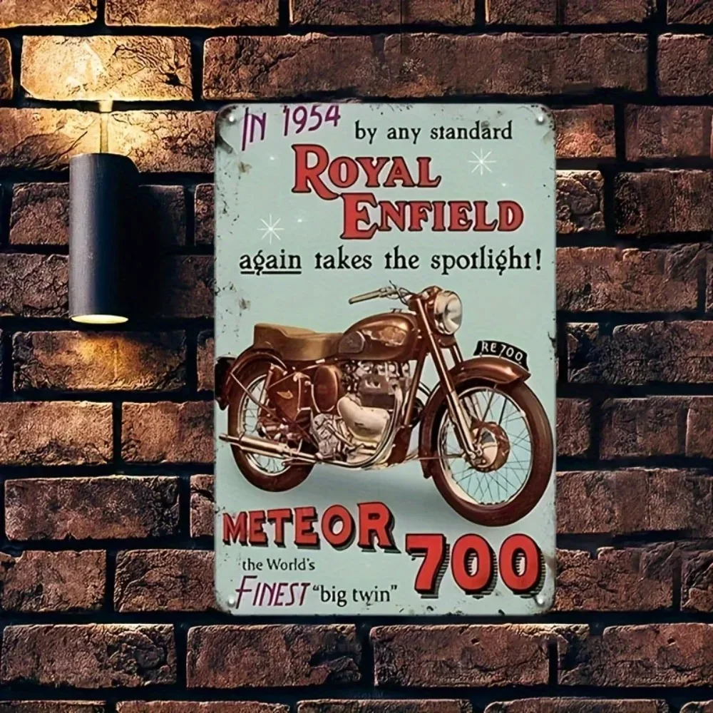 Винтажная металлическая табличка Royals Enfield Meteor Motor Rally Monte-Carlo Monaco | Классический раллийный арт | Мужская комната, гараж и бар
Винтажная металлическая табличка Royals Enfield Meteor Motor Rally Monte-Carlo Monaco | Классический раллийный арт | Мужская комната, гараж и бар