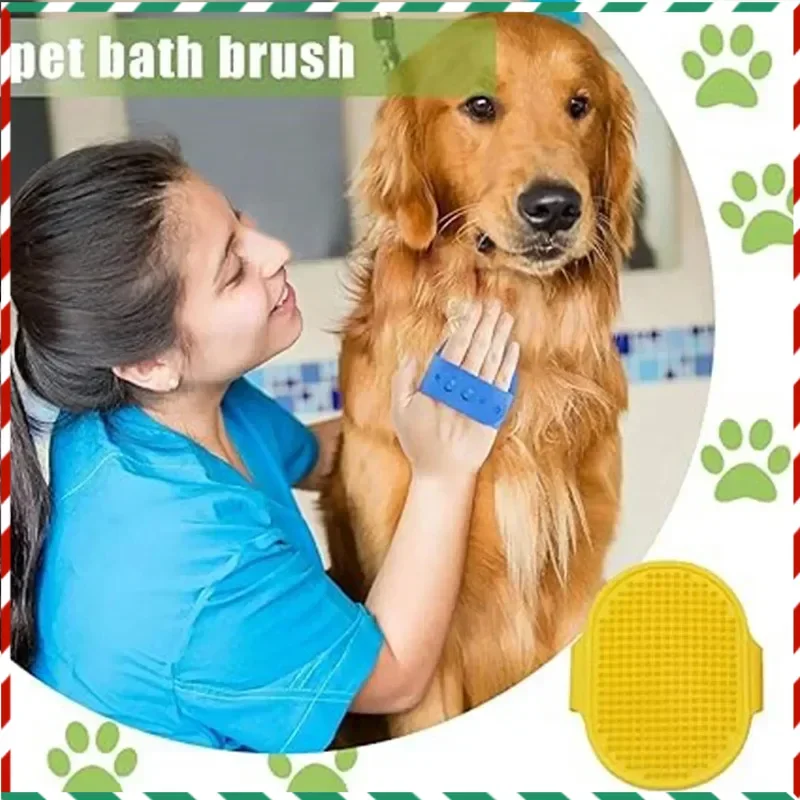 Dog Bath Massage Brush, Dog Grooming Brush,Rubber Grooming Brush with Adjustable Handle for Dogs and Cats, Long & Short Hair
Dog Bath Massage Brush, Dog Grooming Brush,Rubber Grooming Brush with Adjustable Handle for Dogs and Cats, Long & Short Hair