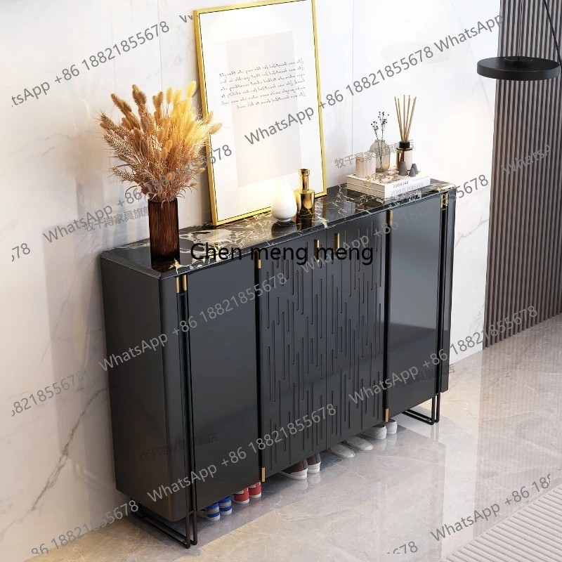 Italian style, entrance entrance shoe cabinet, living room marble locker, black, four-door shoe cabinet
Italian style, entrance entrance shoe cabinet, living room marble locker, black, four-door shoe cabinet