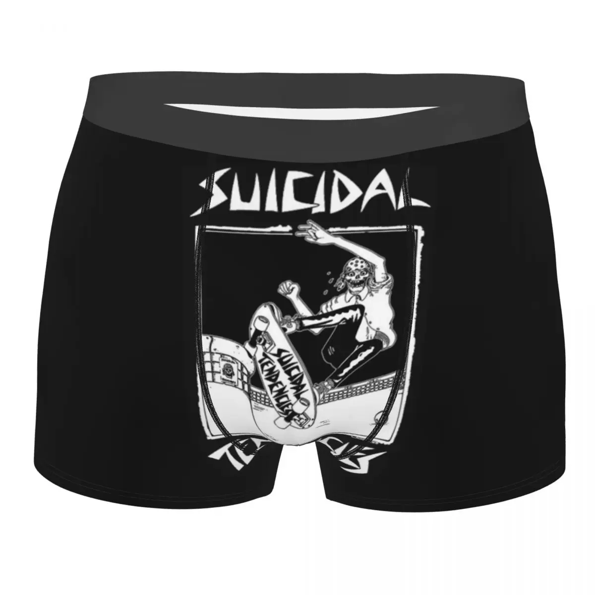 Мужское нижнее белье в стиле Suicidals Tendencies Skull Black Metal Street Style, мужские трусы-боксеры, эластичные шорты, трусы
Мужское нижнее белье в стиле Suicidals Tendencies Skull Black Metal Street Style, мужские трусы-боксеры, эластичные шорты, трусы