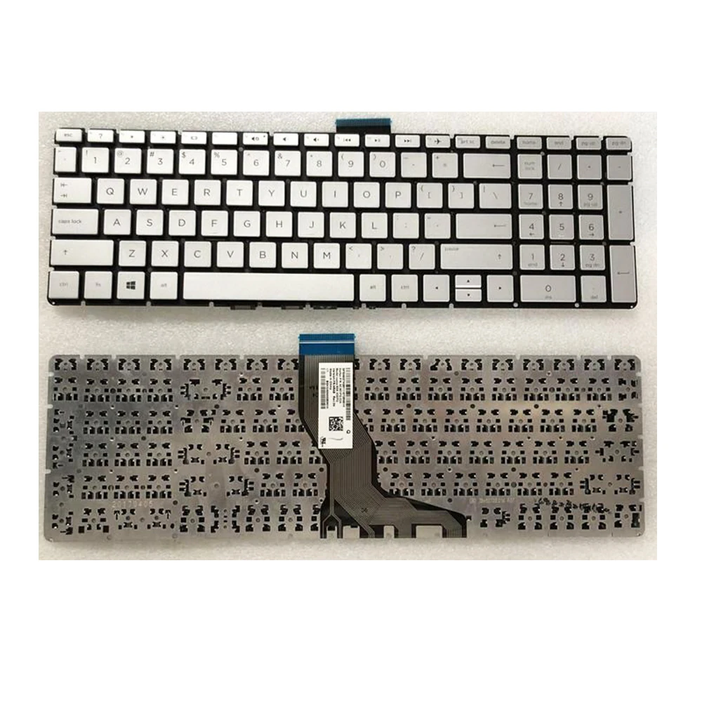 Клавиатура для HP 15-cc000 15-cd000 15-ck000 envy 15-bp000 15-bs серебристая раскладка США
Клавиатура для HP 15-cc000 15-cd000 15-ck000 envy 15-bp000 15-bs серебристая раскладка США