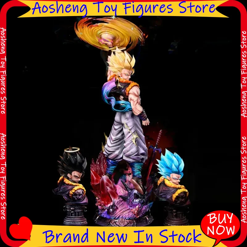 Jt Studio 45cm Yun Qi Gogeta Three-Headed Carved Dragon Ball Animation Characters Gk Hand-Made Model Collection Ornaments Gift
Jt Studio 45cm Yun Qi Gogeta Three-Headed Carved Dragon Ball Animation Characters Gk Hand-Made Model Collection Ornaments Gift