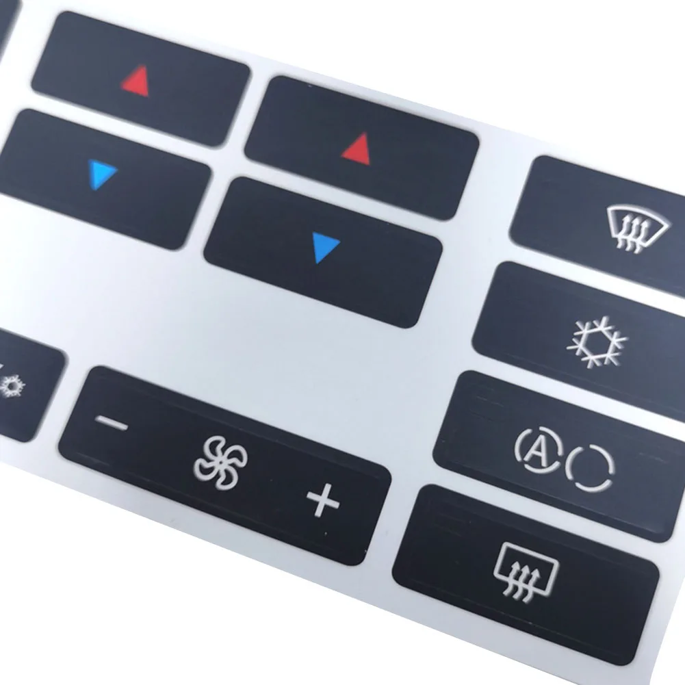 Car Decal Sticker A/C Sticker Vinyl Button Decal Button Repair Car Sticker Interior Part Replacement High Quality Practical
Car Decal Sticker A/C Sticker Vinyl Button Decal Button Repair Car Sticker Interior Part Replacement High Quality Practical