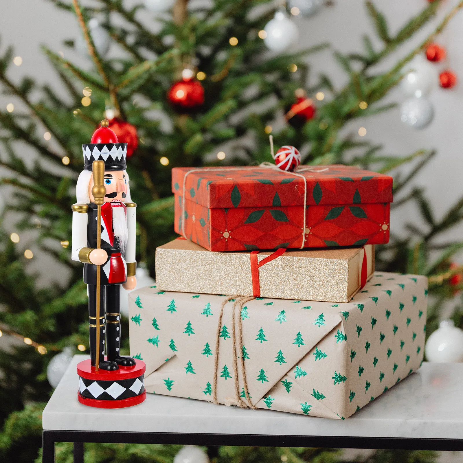 Wooden Nutcracker Adornment Xmas Decorative Ornament Xmas Tabletop Desktop Home Holiday Christmas Decor Wood Nutcrackers Decor
Wooden Nutcracker Adornment Xmas Decorative Ornament Xmas Tabletop Desktop Home Holiday Christmas Decor Wood Nutcrackers Decor