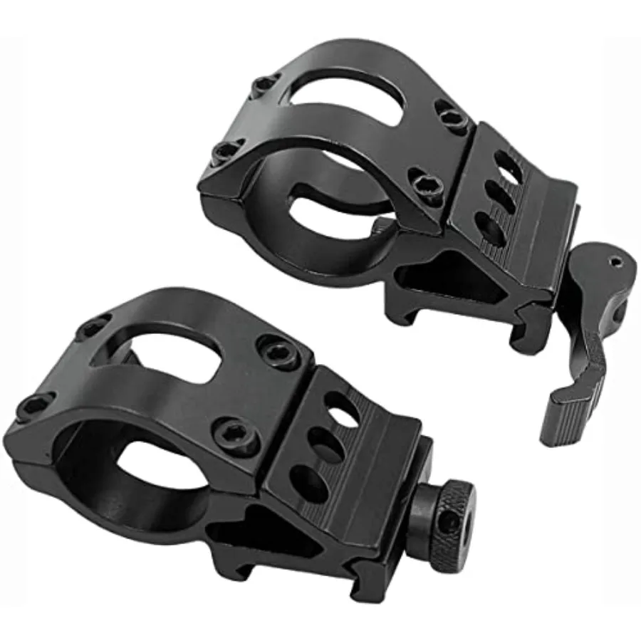 1" Offset Tactical Flashlight Mount and 1" Offset Quick Release Flashlight Mount 2Pack
1" Offset Tactical Flashlight Mount and 1" Offset Quick Release Flashlight Mount 2Pack
