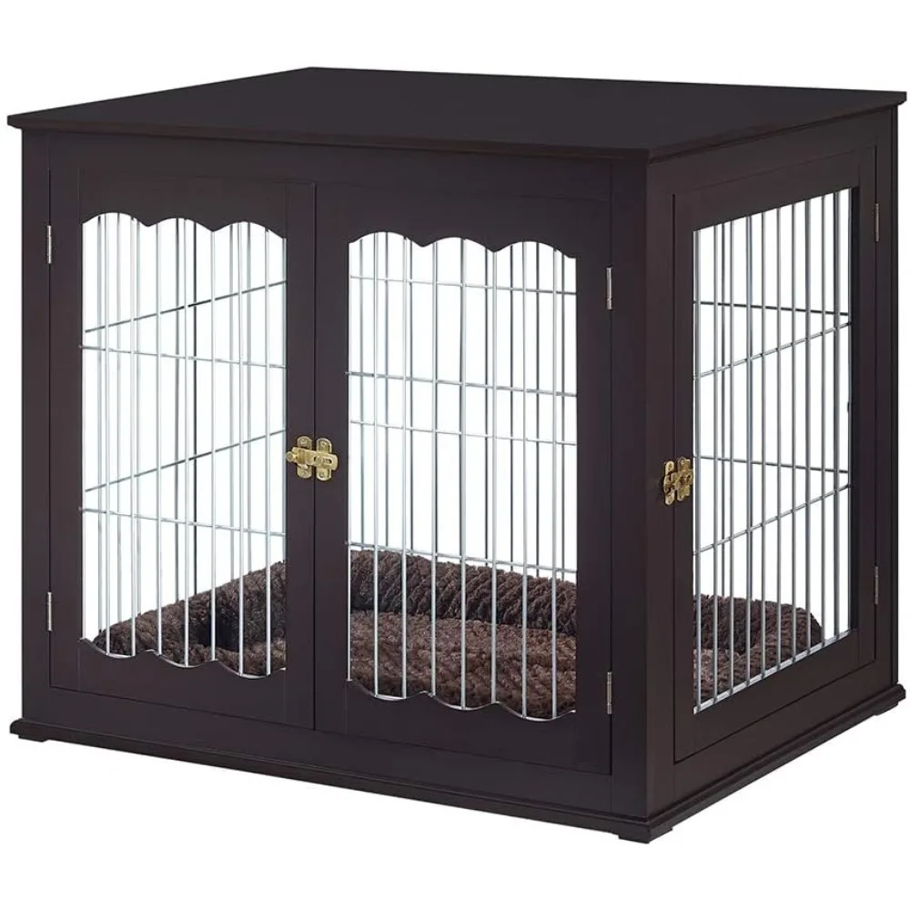 Furniture Style Dog Crate for Medium Large Dogs, Indoor Aesthetic Dog Stuff Kennel, Modern Decorative Wood Wire Pet Hous
Furniture Style Dog Crate for Medium Large Dogs, Indoor Aesthetic Dog Stuff Kennel, Modern Decorative Wood Wire Pet Hous