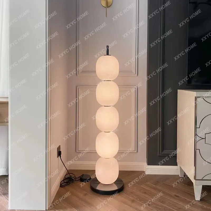 Lamp in the Living Room Modern Bedroom Study Bed & Breakfast Model Room Creative Gourd Floor Lamp
Lamp in the Living Room Modern Bedroom Study Bed & Breakfast Model Room Creative Gourd Floor Lamp