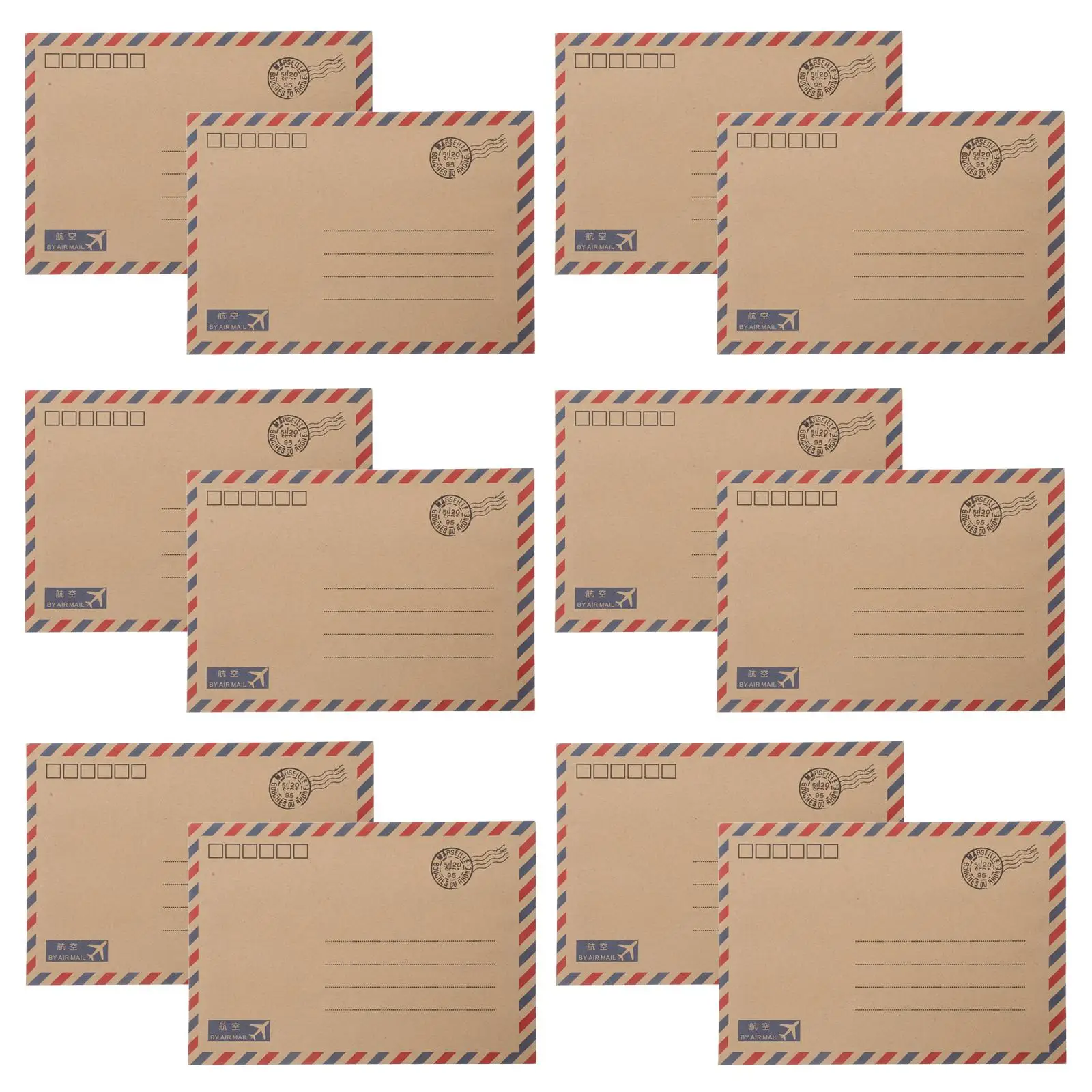 48 Pcs Vintage Envelopes Paper Set Retro Style Airmail Stationery Greeting Cards Invitations Postcards Letter Writing
48 Pcs Vintage Envelopes Paper Set Retro Style Airmail Stationery Greeting Cards Invitations Postcards Letter Writing