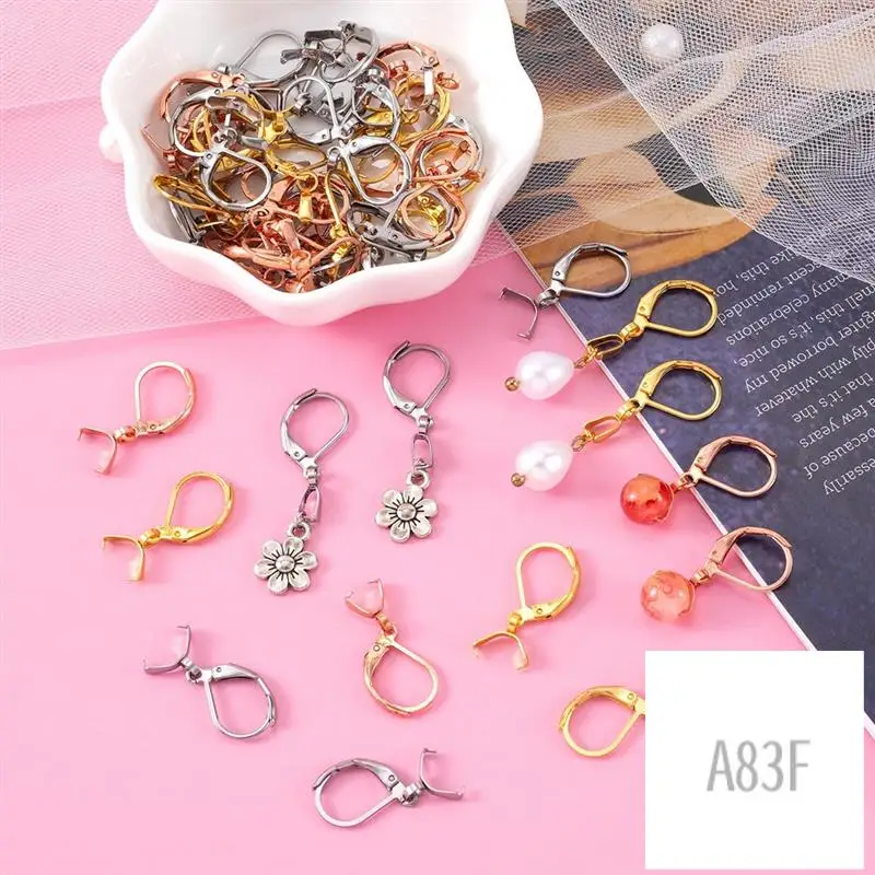 A83F-60Pcs Stainless Steel French Earring Hooks Leverback Ear Wires Hypoallergenic Pendant Clasp For DIY Jewelry Making Durable
A83F-60Pcs Stainless Steel French Earring Hooks Leverback Ear Wires Hypoallergenic Pendant Clasp For DIY Jewelry Making Durable