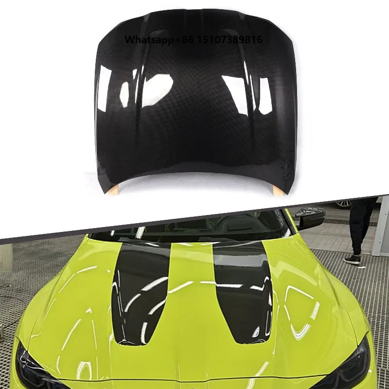 Auto Dry Carbon Fiber Hood CSL Type Bonnet for BW G80 M3 G82 M4 2021+
Auto Dry Carbon Fiber Hood CSL Type Bonnet for BW G80 M3 G82 M4 2021+