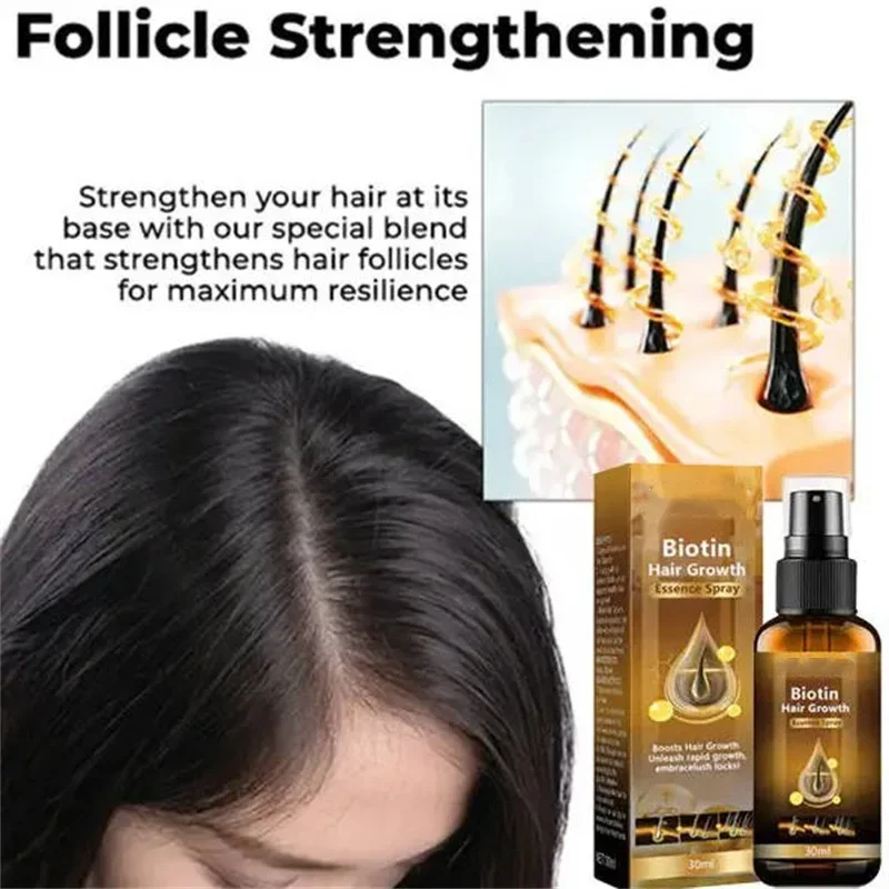 YH52 Biotin Hair Growth Products Anti Hair Loss Serum Spray Prevent Baldness Treatment Scalp Beauty Hair Care Men Women
YH52 Biotin Hair Growth Products Anti Hair Loss Serum Spray Prevent Baldness Treatment Scalp Beauty Hair Care Men Women