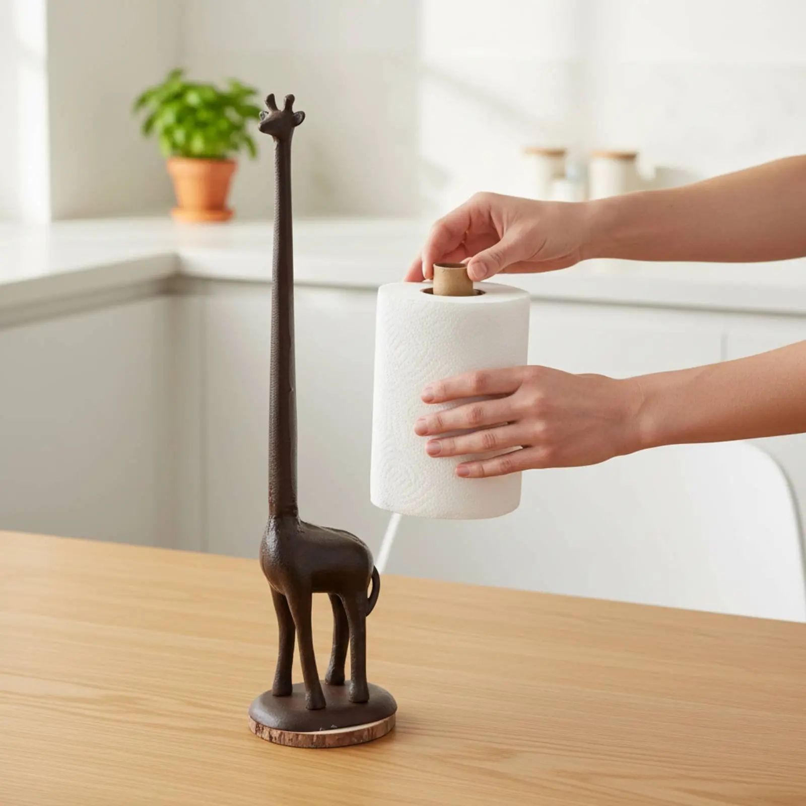 Cast Iron Mallard Paper Towel Holder Substantial Base Rustic Countertop Paper Towel Holder for Restaurant
Cast Iron Mallard Paper Towel Holder Substantial Base Rustic Countertop Paper Towel Holder for Restaurant