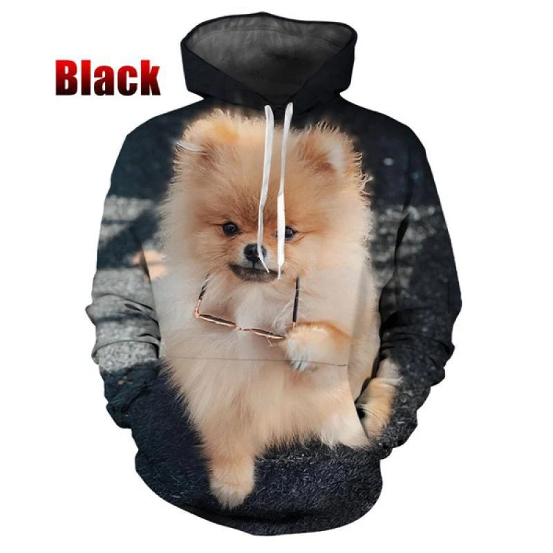 Cute Pomeranian Pattern Hoodies Fashion Autumn Men Women Kids 3D Dog Printed Long Sleeve Pullovers Trend Loose Casual Sweatshirt
Cute Pomeranian Pattern Hoodies Fashion Autumn Men Women Kids 3D Dog Printed Long Sleeve Pullovers Trend Loose Casual Sweatshirt