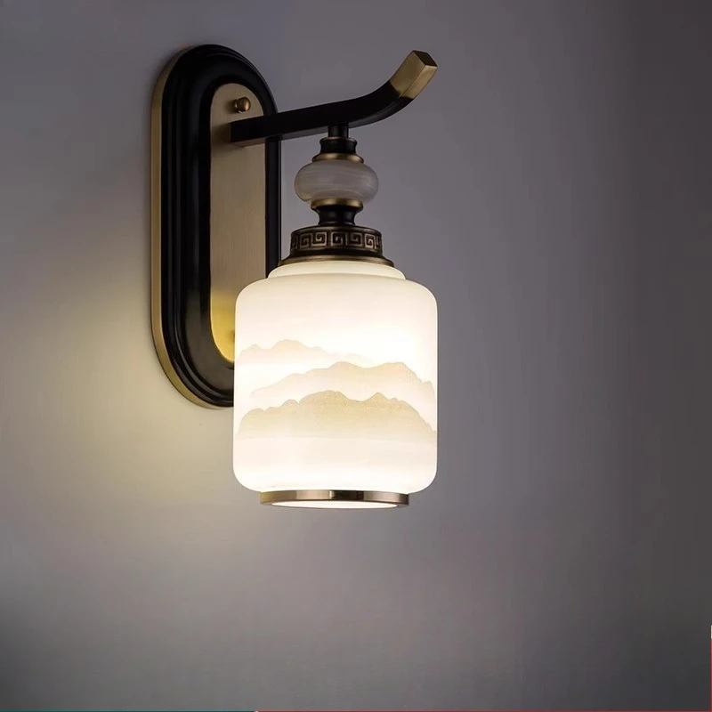 New Chinese Style Wall Lamps Originality Art Atmosphere Wall Light Bedroom Bedside Table Study Restaurant Home Decor Lighting
New Chinese Style Wall Lamps Originality Art Atmosphere Wall Light Bedroom Bedside Table Study Restaurant Home Decor Lighting